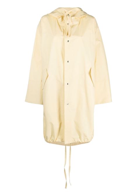 Parka con logo in giallo - donna JIL SANDER | J04AH0002J45046740